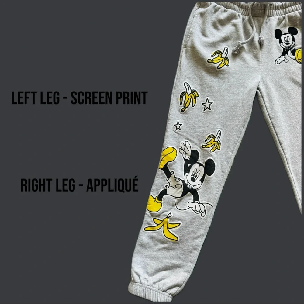 Disney Mickey Mouse Gray Joggers - Picture 5 of 11
